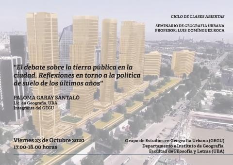 flyer Debate tierra Publica